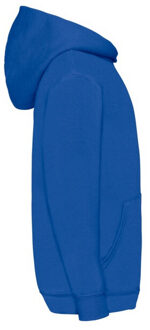 Fruit of the Loom Kinder/kids klassieke hoodie - maat 116 Blauw