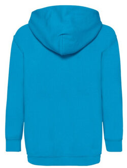 Fruit of the Loom Kinder/kids klassieke hoodie - maat 116 Blauw