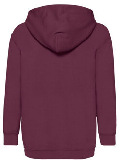 Fruit of the Loom Kinder/kids klassieke hoodie Rood - 116