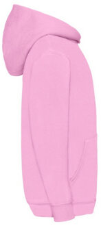 Fruit of the Loom Kinder/kids klassieke hoodie Roze - 152/158