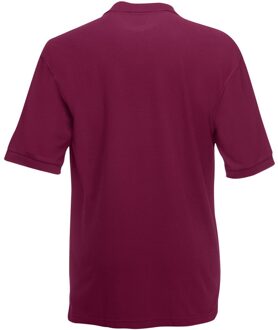 Fruit of the Loom Kinder/Kids Piqué Poloshirt met Korte Mouwen (Bordeaux) - maat 12-13J / 152-158cm Bourgogne