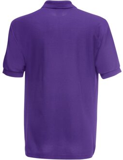 Fruit of the Loom Kinder/Kids Piqué Poloshirt met Korte Mouwen (Paars) - maat 9-10J / 134-140cm