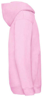 Fruit of the Loom Kinder/kids premium hoodie - maat 152/158 Roze