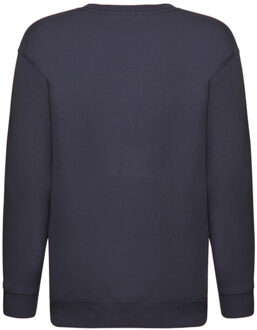 Fruit of the Loom Kinder/kids premium sweatshirt met inzetstuk Blauw - 104