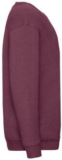 Fruit of the Loom Kinder/kids premium sweatshirt met inzetstuk Rood - 104