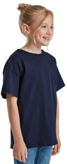 Fruit of the Loom Kinder/kids waardevol t-shirt Blauw - 152/158