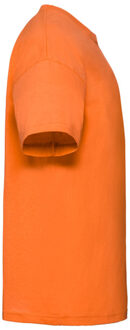 Fruit of the Loom Kinder/kids waardevol t-shirt - maat 116 Oranje