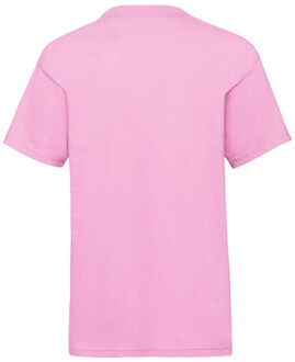 Fruit of the Loom Kinder/kids waardevol t-shirt - maat 140/146 Roze