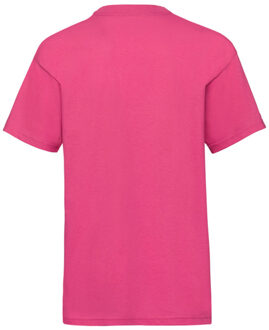 Fruit of the Loom Kinder/kids waardevol t-shirt - maat 152/158 Roze