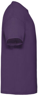 Fruit of the Loom Kinder/kids waardevol t-shirt - maat 164/170 Paars