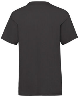 Fruit of the Loom Kinder/kids waardevol t-shirt Zwart - 164/170