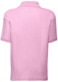 Fruit of the Loom Kinder/kinder 65/35 poloshirt Roze - 152/158