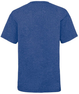 Fruit of the Loom Kinder/kinder t-shirt van katoen met waardevol gewicht Blauw - 140/146