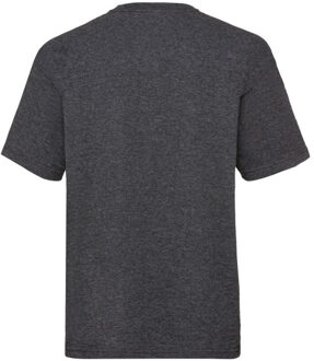 Fruit of the Loom Kinder/kinder t-shirt van katoen met waardevol gewicht - maat 164/170 Zwart