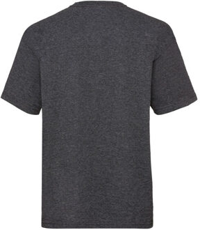 Fruit of the Loom Kinder/kinder t-shirt van katoen met waardevol gewicht Zwart - 104