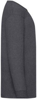 Fruit of the Loom Kinder/kinder valueweight polycotton t-shirt met lange mouwen Grijs - 116