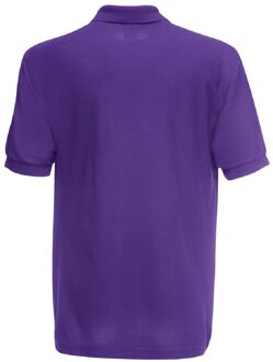 Fruit of the Loom Kinder / Kinderen Unisex 65/35 Pique Polo Shirt (2 stuks) (Paars)