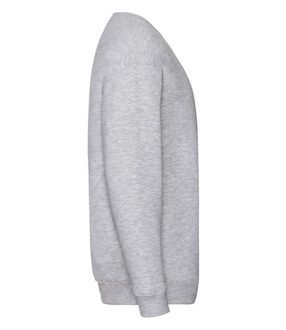 Fruit of the Loom Kinder Unisex Premium 70/30 Sweatshirt (Heather Grijs) - maat 5-6J / 110-116cm