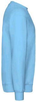 Fruit of the Loom Kinder Unisex Premium 70/30 Sweatshirt (pak van 2) (Hemel Blauw)