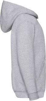 Fruit of the Loom Kinder Unisex Sweatshirt Met Capuchon / Hoodie (Heater Grijs) - 14-15J / 164-170cm
