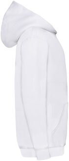 Fruit of the Loom Kinder Unisex Sweatshirt Met Capuchon / Hoodie (Wit) - 5-6J / 110-116cm