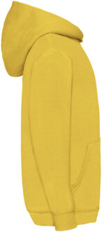 Fruit of the Loom Kinder Unisex Sweatshirt Met Capuchon / Hoodie (Zonnebloem) Geel