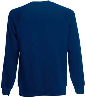 Fruit of the Loom Kinder Unisex Trui Met Raglan Mouwen (2 stuks) (Marine) - maat 14-15J / 164-170cm Navy
