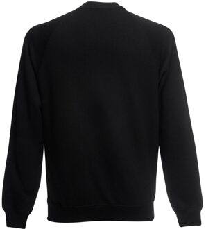 Fruit of the Loom Kinder Unisex Trui Met Raglan Mouwen (2 stuks) (Zwart) - 9-10J / 134-140cm