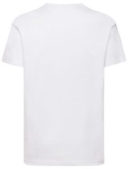 Fruit of the Loom Kinder Unisex Valueweight T-shirt Korte Mouwen (2 stuks) (Wit) - maat 12-13J / 152-158cm