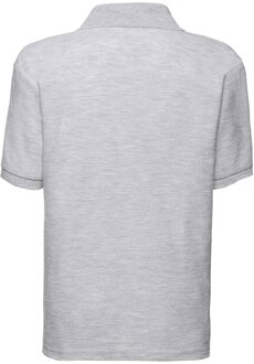 Fruit of the Loom Kinderen /Kinder Poly/ Katoen Piqué-Poloshirt Voor Kinderen. (Heide Grijs) - 5-6J / 110-116cm