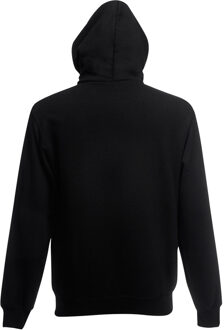 Fruit of the Loom Kinderen / Kinder Unisex Sweatshirt met capuchon (Zwart) - maat