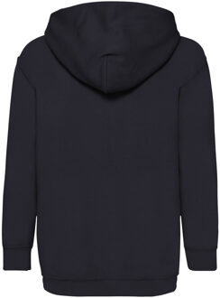 Fruit of the Loom Kinderen/Kinderen Classic Hooded Sweatshirt (Deep Navy) Blauw - 7-8J / 122-128cm