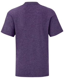 Fruit of the Loom Kinderen/kinderen iconic 150 polycotton t-shirt Paars - 164/170