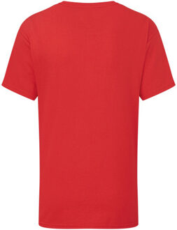 Fruit of the Loom Kinderen/kinderen iconic 195 t-shirt - maat 152/158 Rood