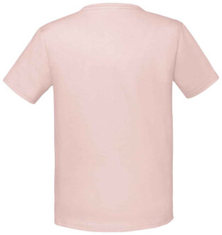Fruit of the Loom Kinderen/kinderen iconisch t-shirt - maat 128 Roze