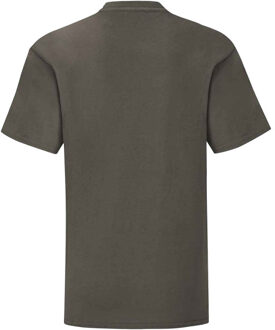 Fruit of the Loom Kinderen/kinderen iconisch t-shirt - maat 140/146 Grijs