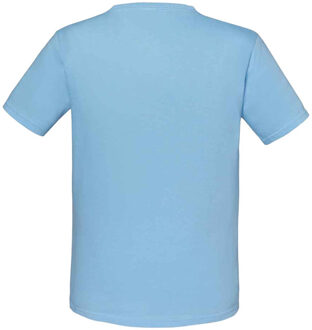 Fruit of the Loom Kinderen/kinderen iconisch t-shirt - maat 164/170 Blauw