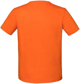 Fruit of the Loom Kinderen/kinderen iconisch t-shirt Oranje - 164/170