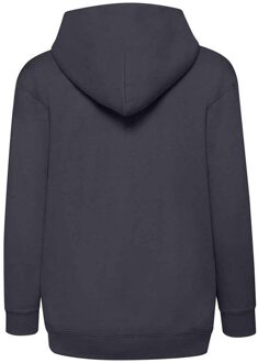 Fruit of the Loom Kinderen/Kinderkapjes Sweatshirt (Deep Navy) - maat 7-8J / 122-128cm Blauw