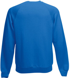 Fruit of the Loom Kinderen Unisex Raglan mouwen Sweatshirt (Royaal Blauw) - maat 7-8J / 122-128cm