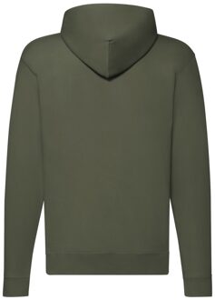 Fruit of the Loom Klassiek capuchonjack voor volwassenen Groen