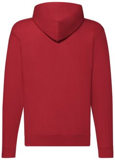 Fruit of the Loom Klassiek capuchonjack voor volwassenen Rood