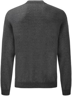Fruit of the Loom Klassiek heather sweatshirt voor volwassenen Grijs
