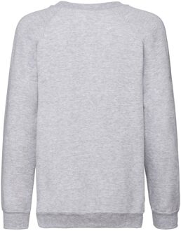 Fruit of the Loom Klassiek Raglan Sweatshirt voor kinderen/Kinderen (Heide Grijs) - 3-4J / 98-104cm