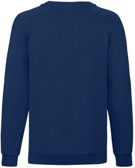 Fruit of the Loom Klassiek raglan sweatshirt voor kinderen/kinderen Navy