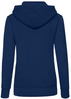 Fruit of the Loom Klassieke Dames Fit Sweatshirt Met Capuchon (Marine) Navy - 2XL