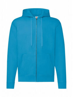 Fruit of the Loom Klassieke herenhoodie Blauw - M