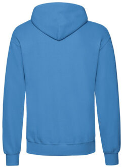 Fruit of the Loom Klassieke herenhoodie Blauw - M