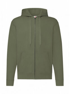 Fruit of the Loom Klassieke herenhoodie Groen - M