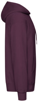 Fruit of the Loom Klassieke herenhoodie - maat M Rood